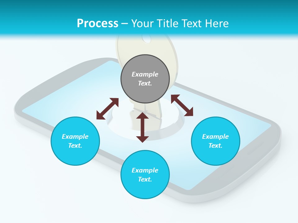 Secrecy Render Digitally Generated Image PowerPoint Template