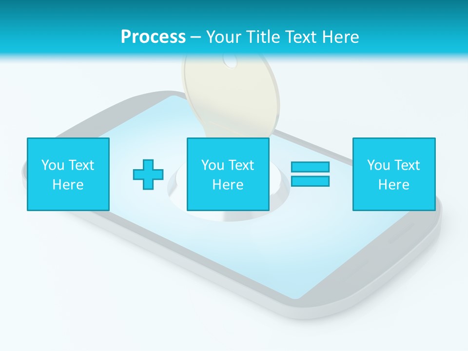 Secrecy Render Digitally Generated Image PowerPoint Template