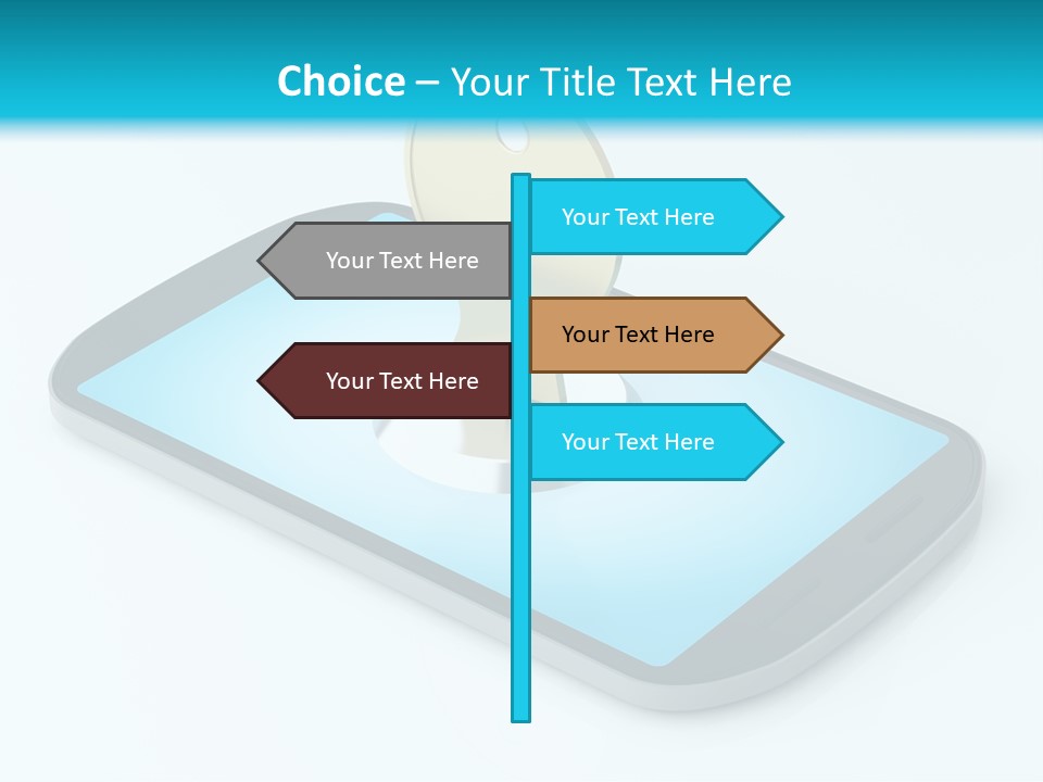 Secrecy Render Digitally Generated Image PowerPoint Template