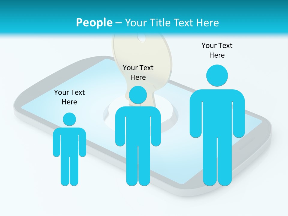 Secrecy Render Digitally Generated Image PowerPoint Template