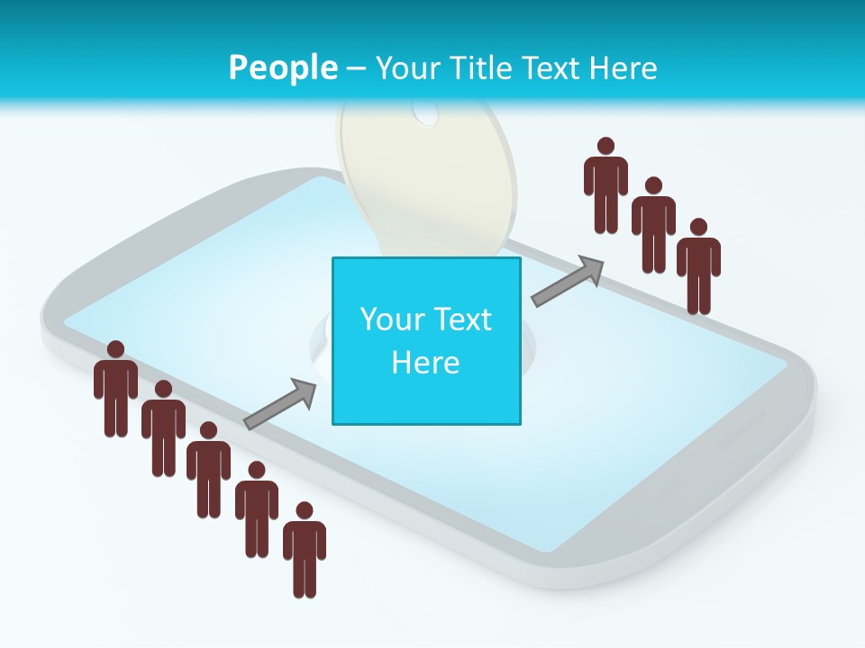 Secrecy Render Digitally Generated Image PowerPoint Template