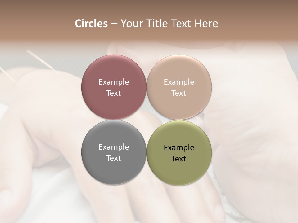 Women Closed Shu PowerPoint Template