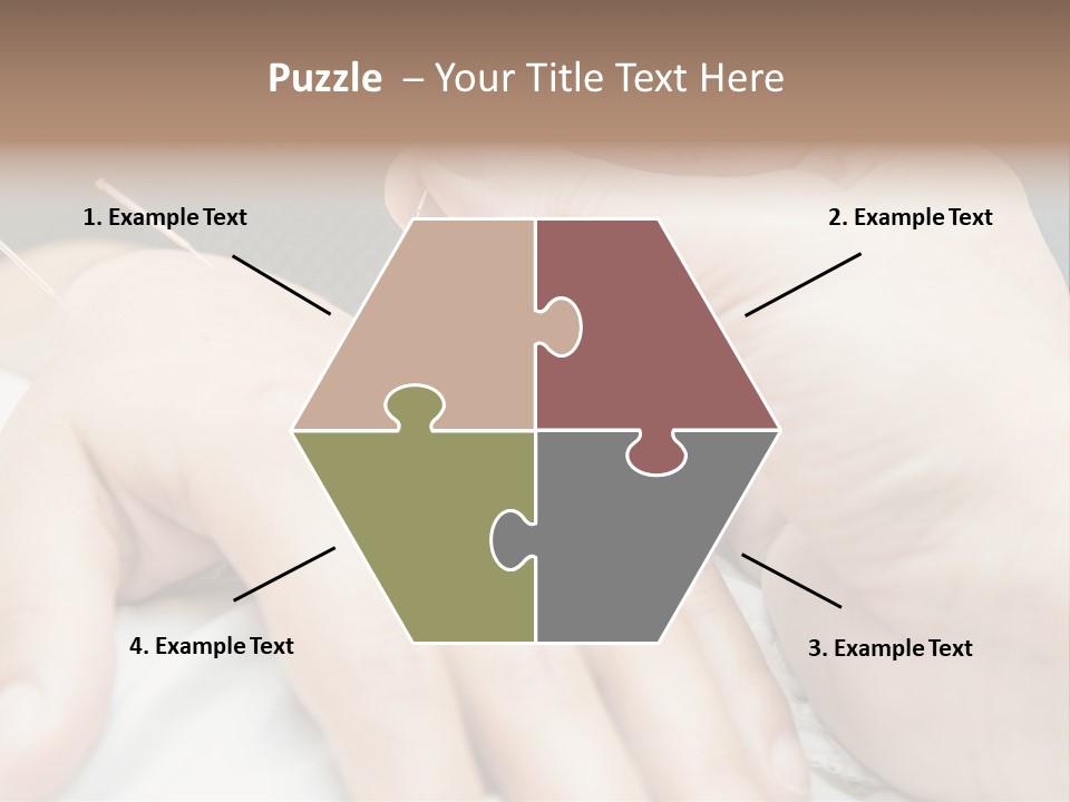 Women Closed Shu PowerPoint Template