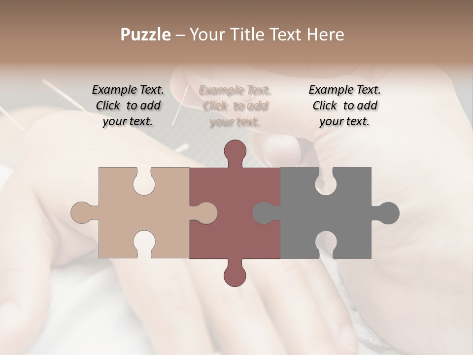 Women Closed Shu PowerPoint Template