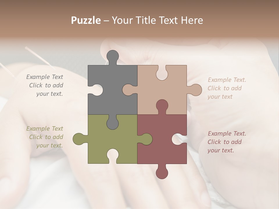 Women Closed Shu PowerPoint Template