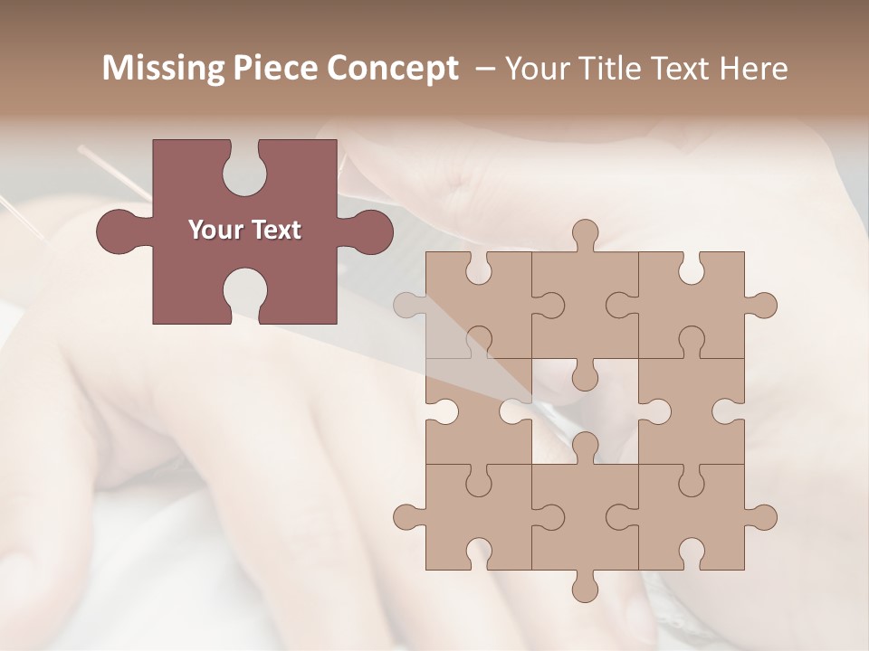 Women Closed Shu PowerPoint Template