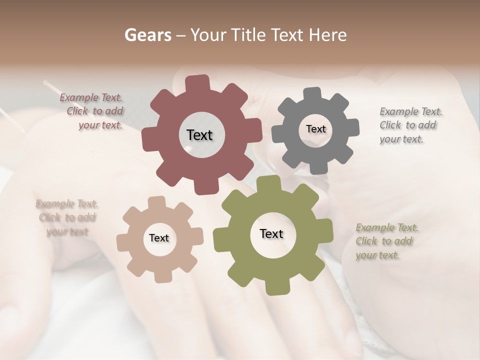 Women Closed Shu PowerPoint Template