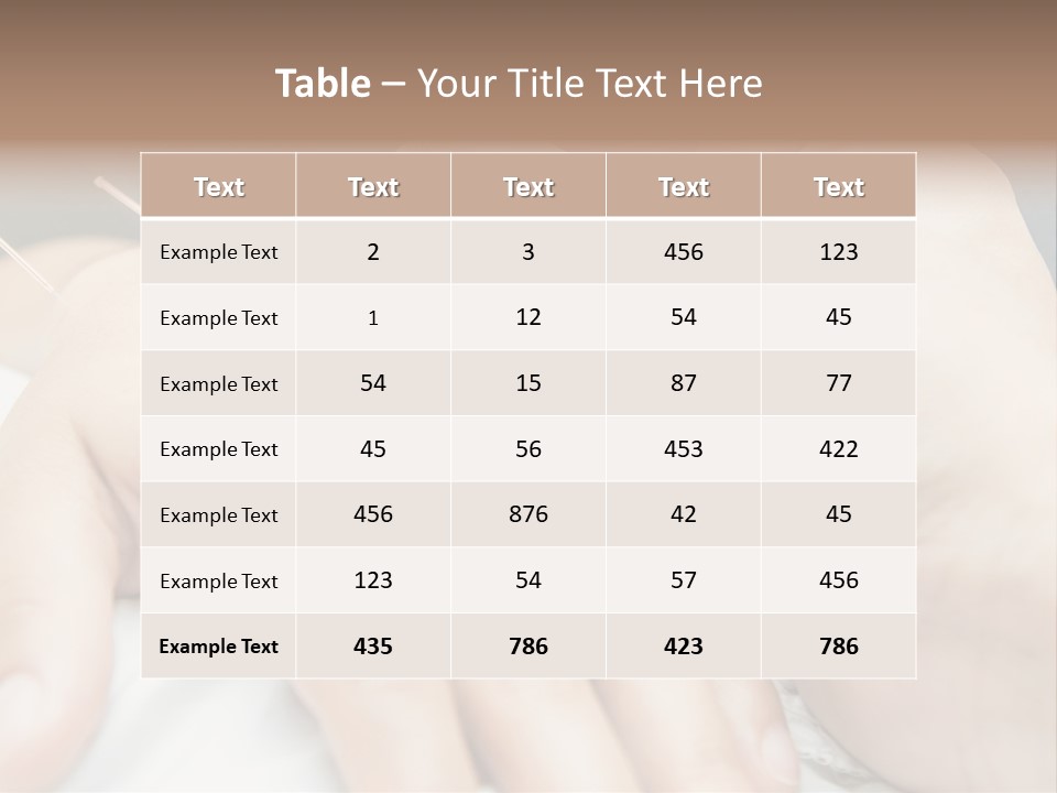 Women Closed Shu PowerPoint Template