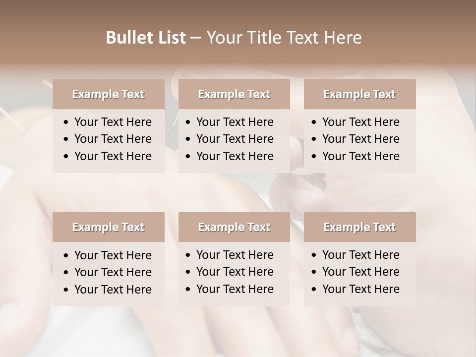 Women Closed Shu PowerPoint Template