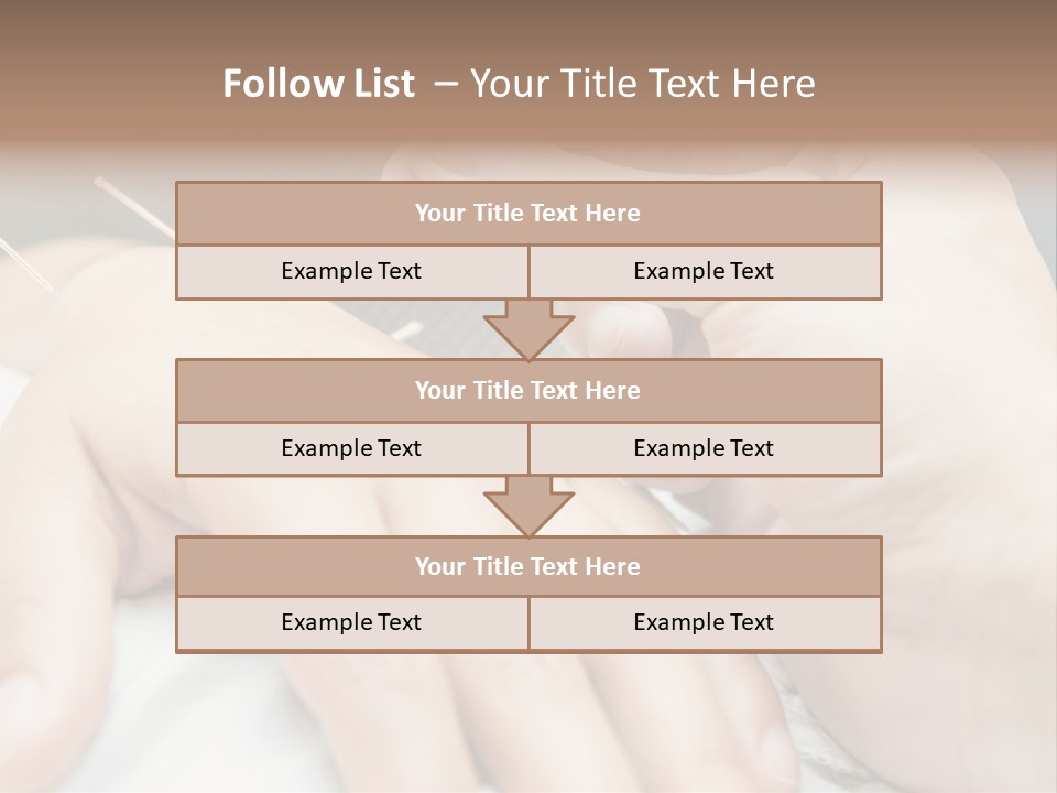 Women Closed Shu PowerPoint Template