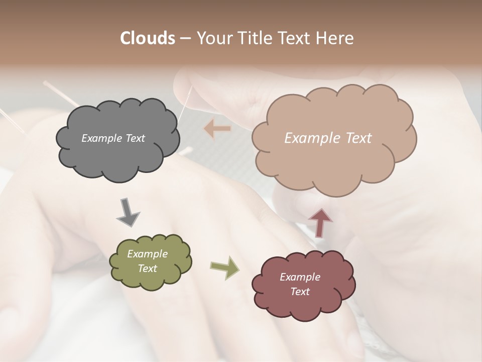 Women Closed Shu PowerPoint Template