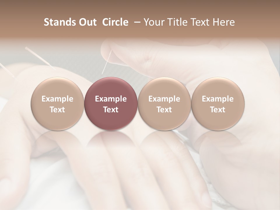 Women Closed Shu PowerPoint Template
