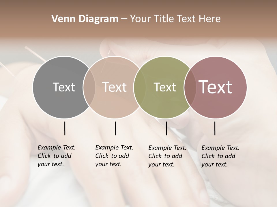 Women Closed Shu PowerPoint Template