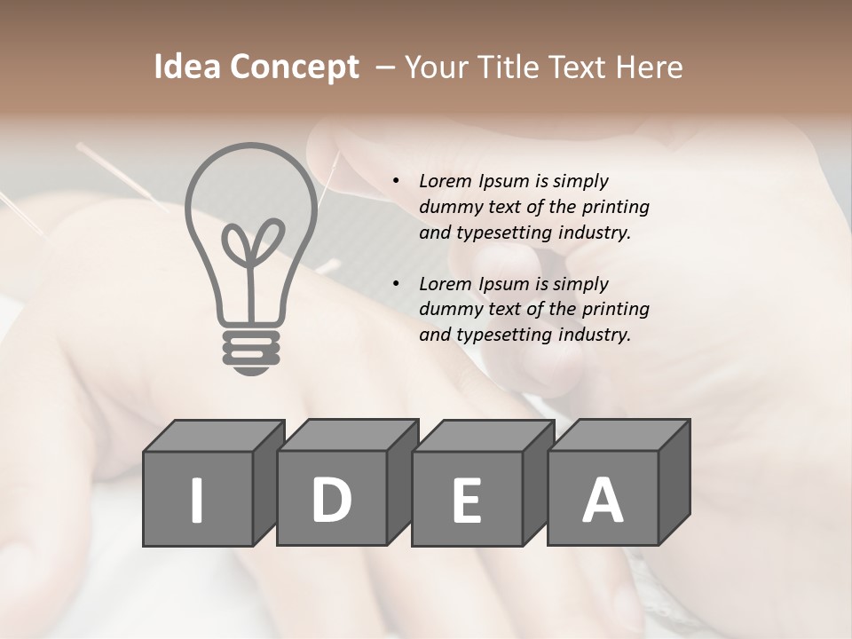 Women Closed Shu PowerPoint Template