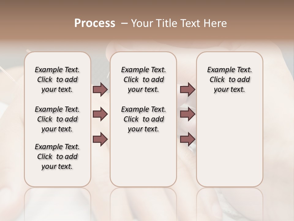 Women Closed Shu PowerPoint Template