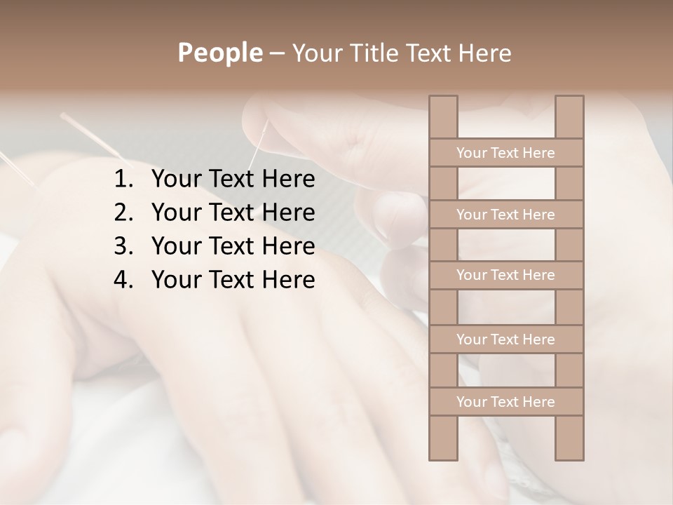 Women Closed Shu PowerPoint Template