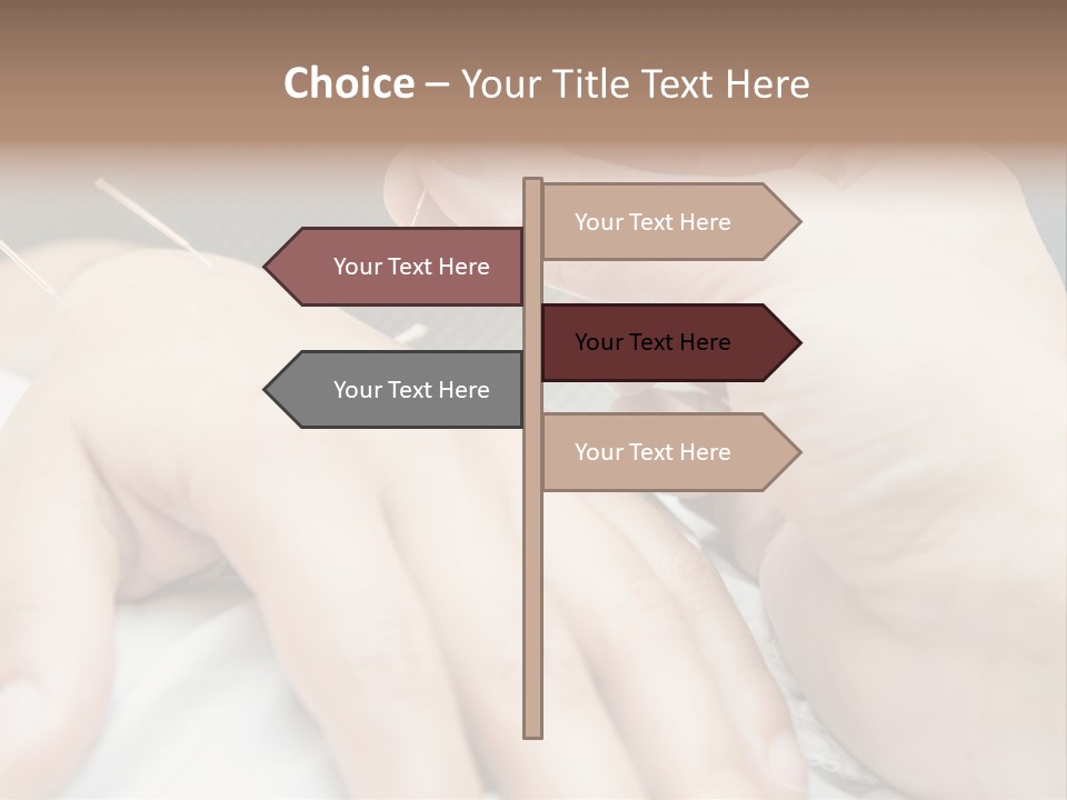 Women Closed Shu PowerPoint Template