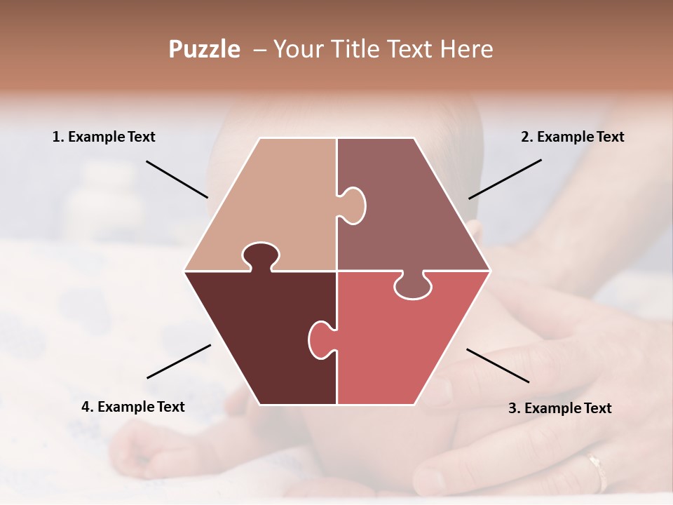 Back Hands Innocence PowerPoint Template