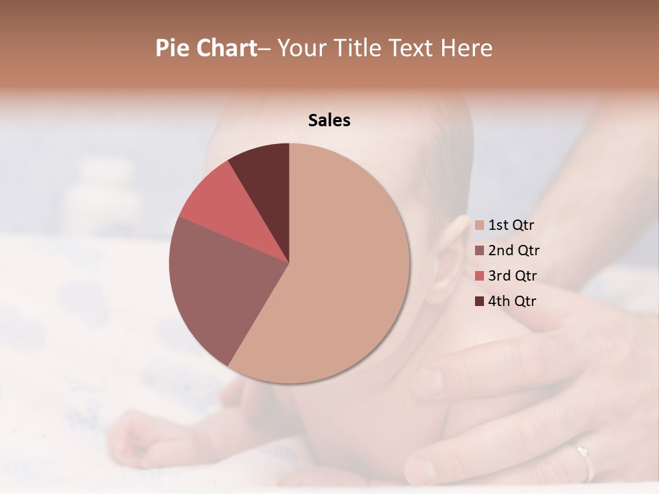 Back Hands Innocence PowerPoint Template