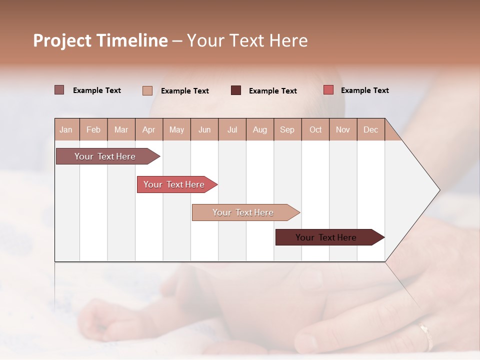 Back Hands Innocence PowerPoint Template