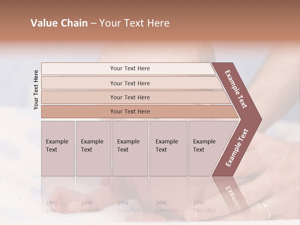 Back Hands Innocence PowerPoint Template