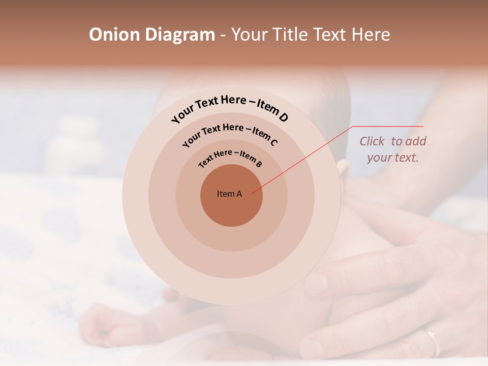 Back Hands Innocence PowerPoint Template