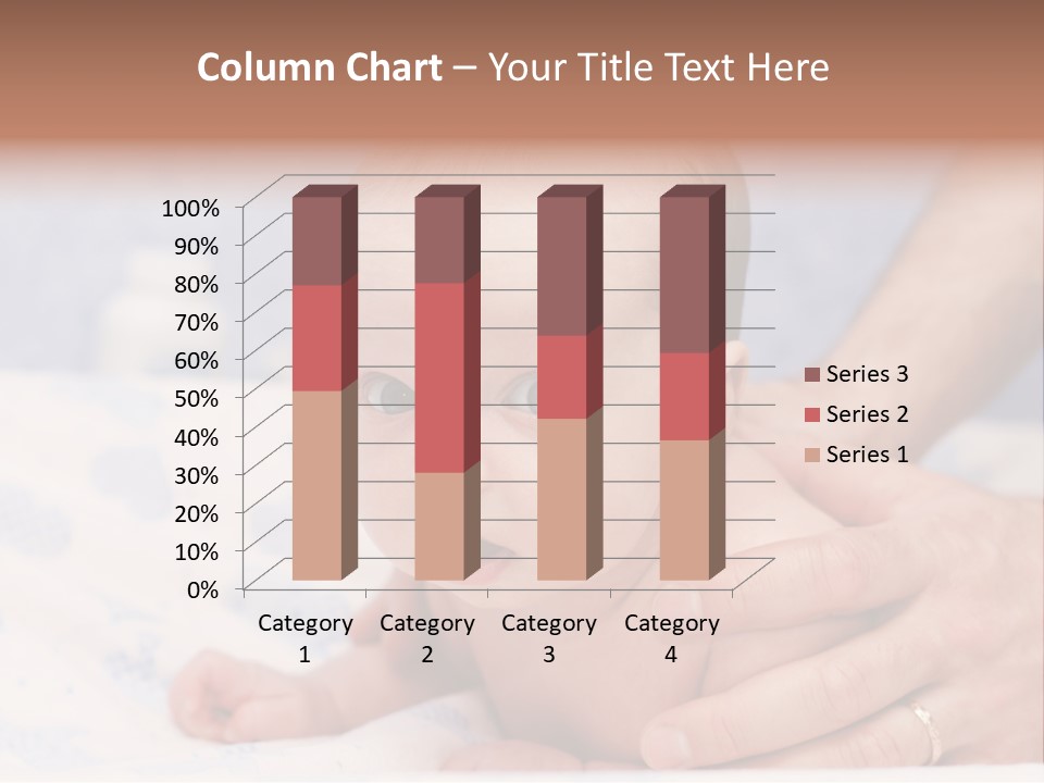 Back Hands Innocence PowerPoint Template