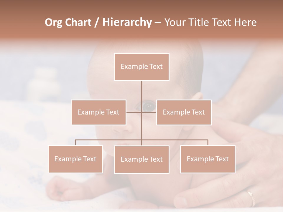 Back Hands Innocence PowerPoint Template