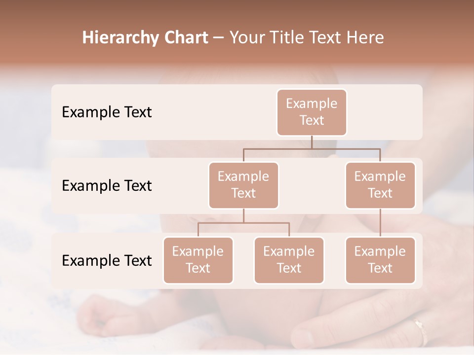 Back Hands Innocence PowerPoint Template