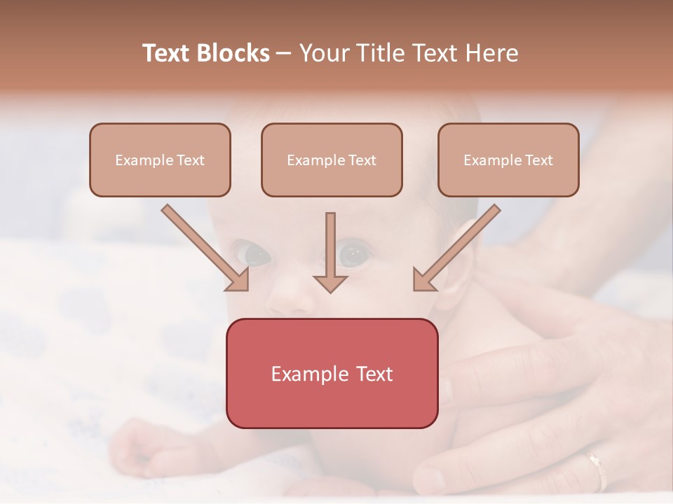 Back Hands Innocence PowerPoint Template
