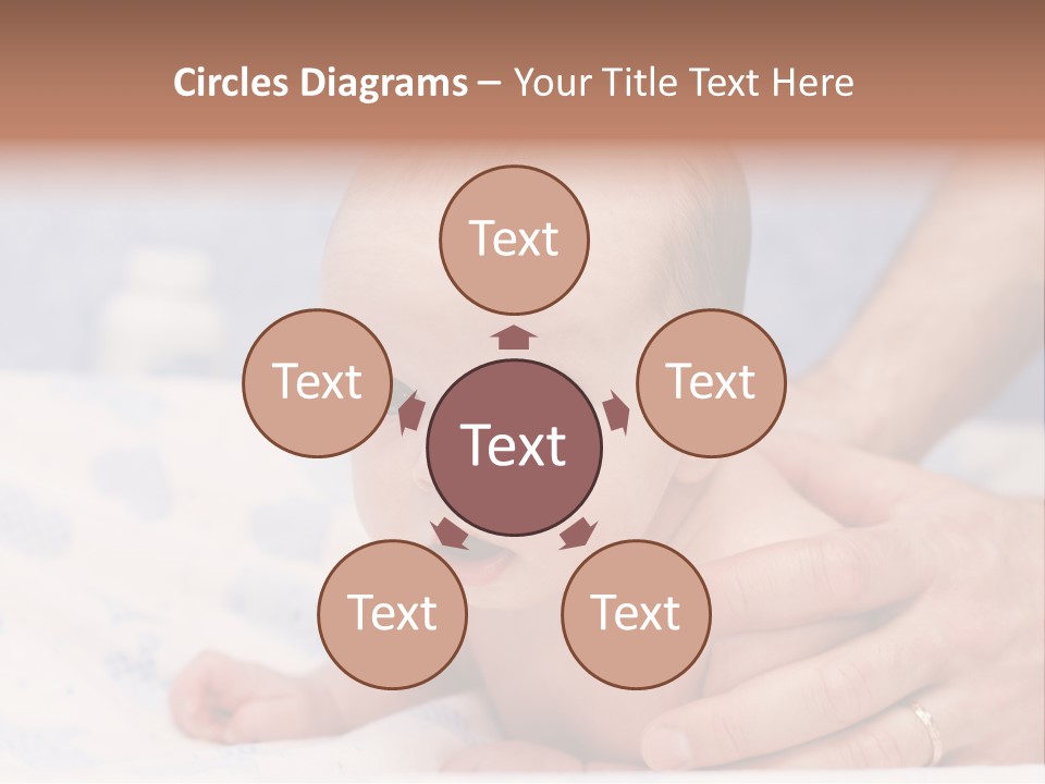 Back Hands Innocence PowerPoint Template