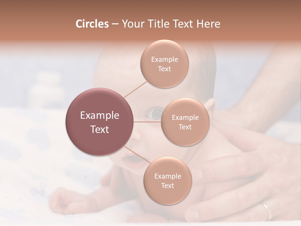 Back Hands Innocence PowerPoint Template