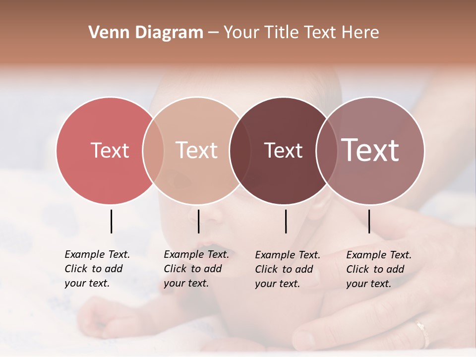 Back Hands Innocence PowerPoint Template