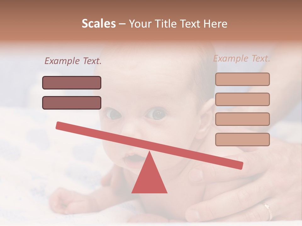 Back Hands Innocence PowerPoint Template