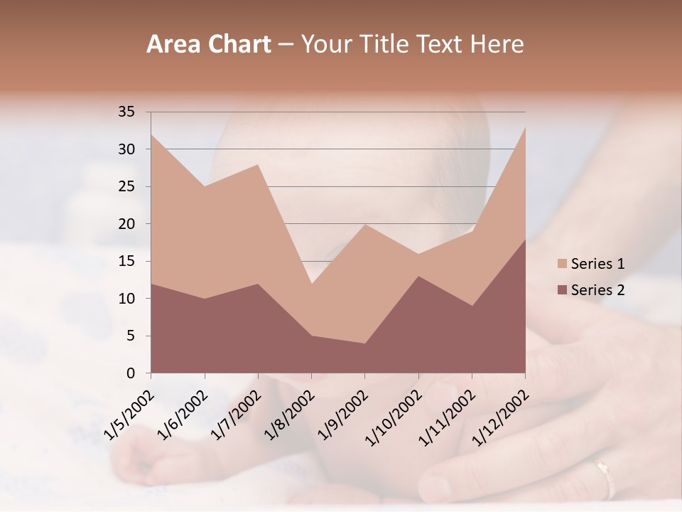 Back Hands Innocence PowerPoint Template