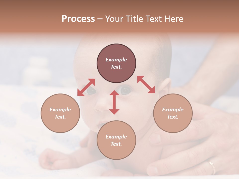 Back Hands Innocence PowerPoint Template