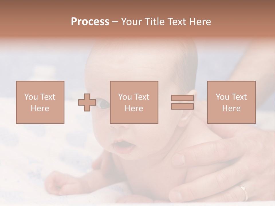 Back Hands Innocence PowerPoint Template