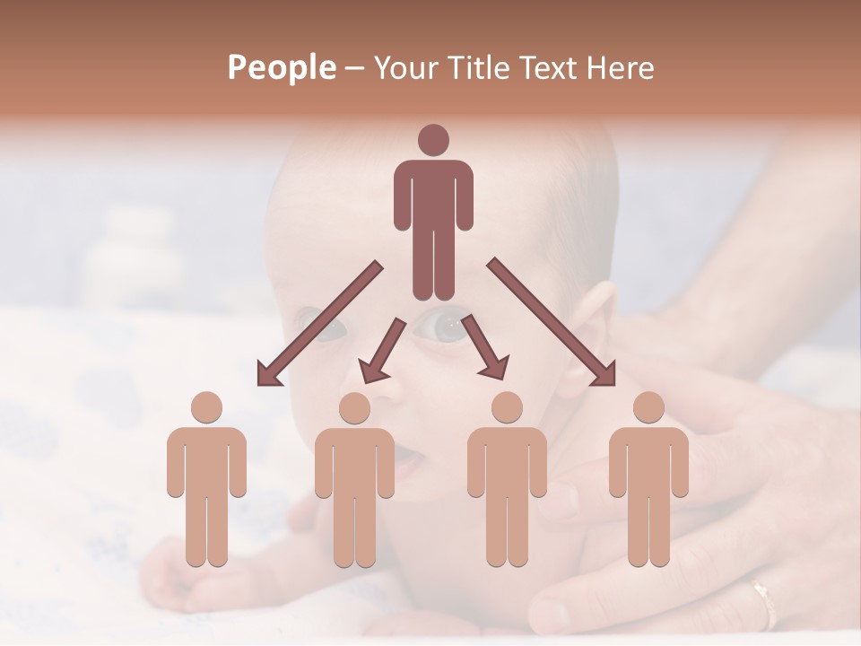 Back Hands Innocence PowerPoint Template