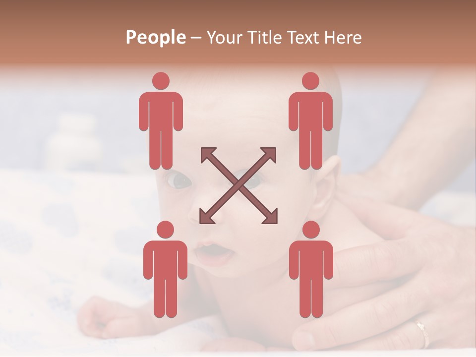 Back Hands Innocence PowerPoint Template