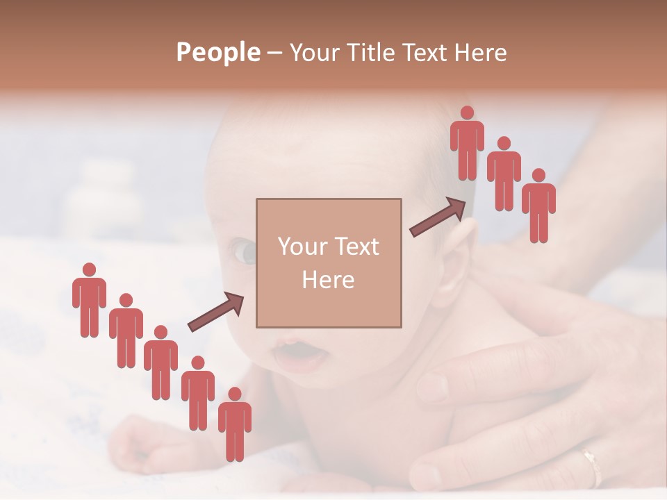 Back Hands Innocence PowerPoint Template