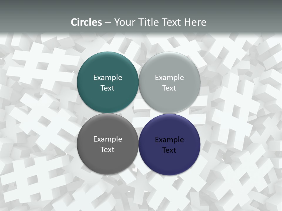 Web Icon Several PowerPoint Template