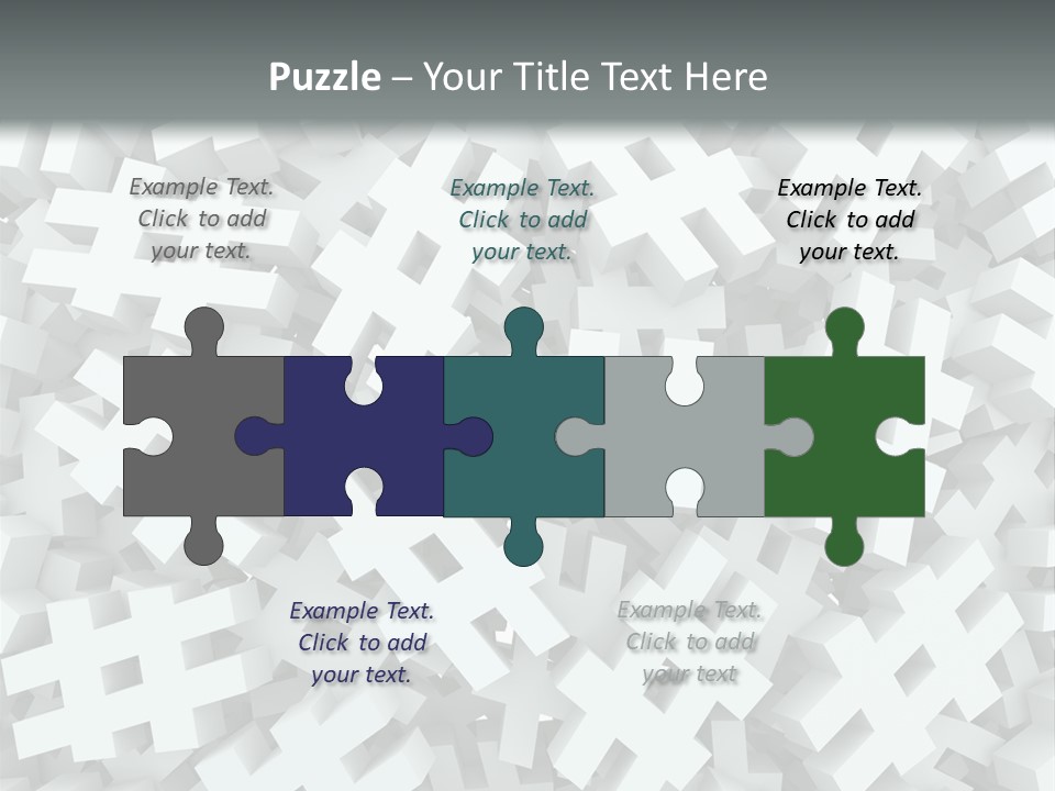 Web Icon Several PowerPoint Template