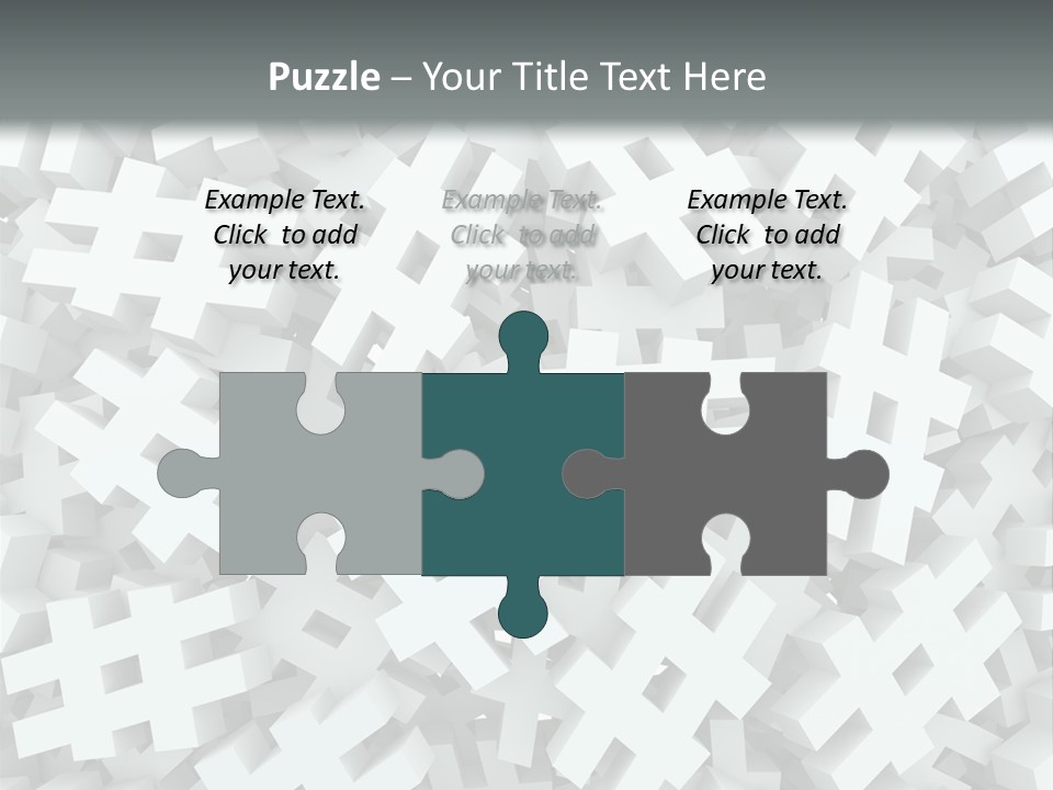 Web Icon Several PowerPoint Template