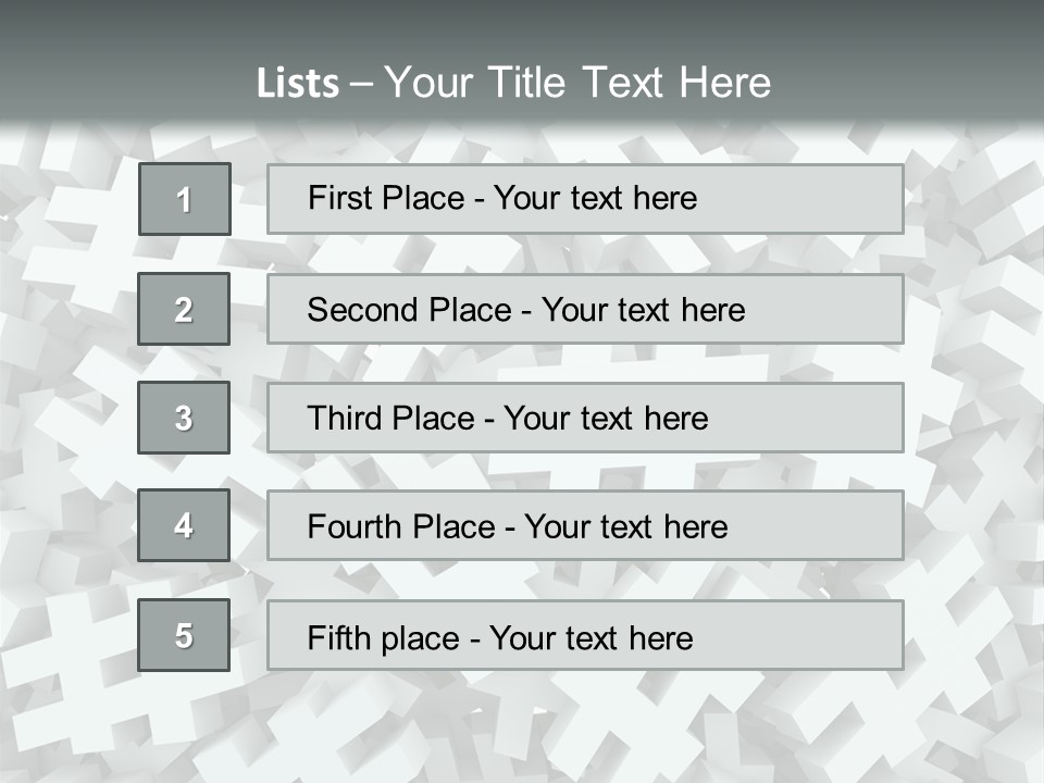 Web Icon Several PowerPoint Template