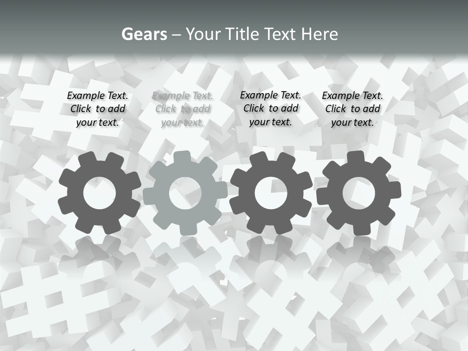 Web Icon Several PowerPoint Template