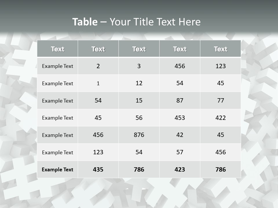 Web Icon Several PowerPoint Template