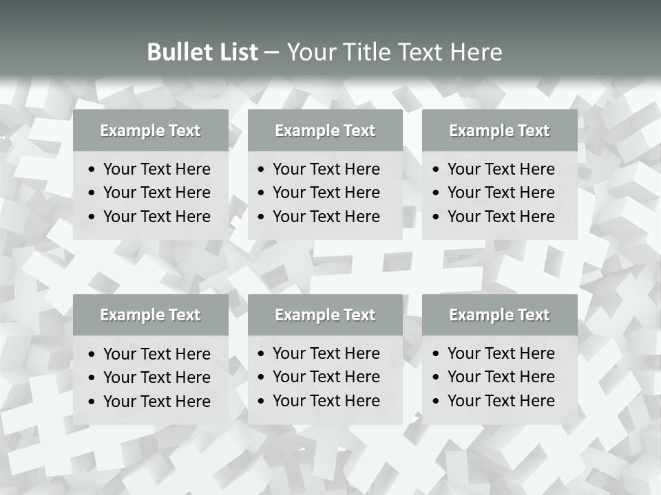 Web Icon Several PowerPoint Template