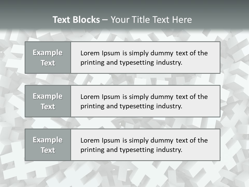 Web Icon Several PowerPoint Template