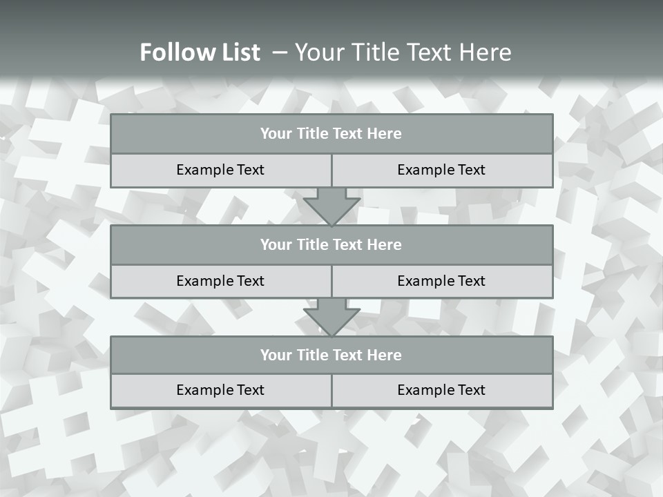 Web Icon Several PowerPoint Template