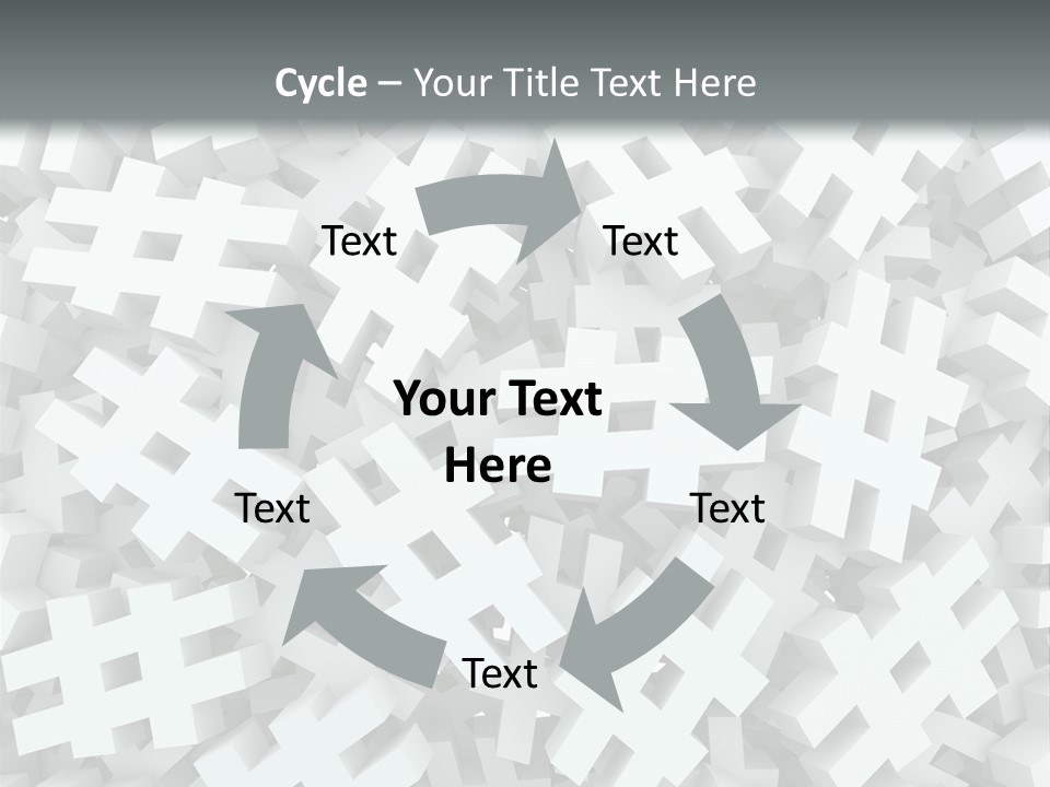 Web Icon Several PowerPoint Template